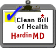 Clean Bill of Health Award